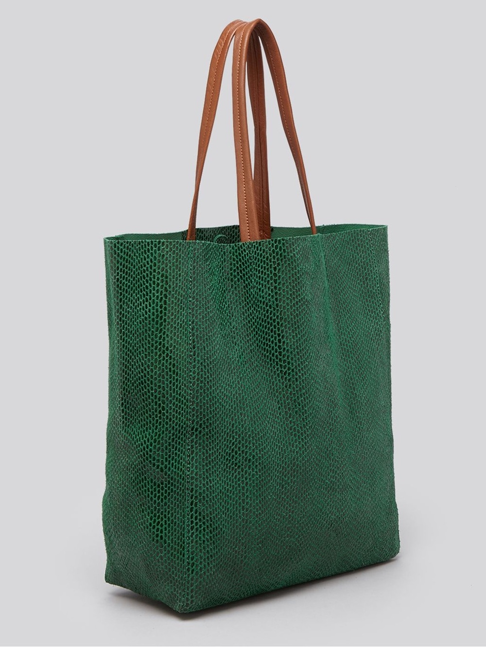 Sorial New York Rubina Snakeskin Embossed Tote Bag